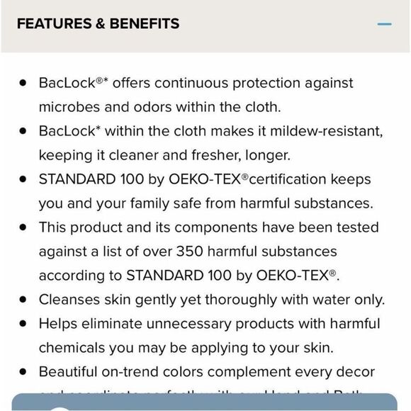 Norwex Small Body and Face Cloths  Lavender Set of 3 and Charcoal Wristlet NWT - Picture 6 of 11